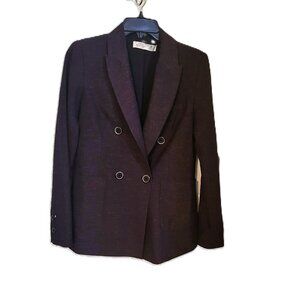 Dex The Suit Shop New York Blazer/Jacket - Size XS - Deep Purple